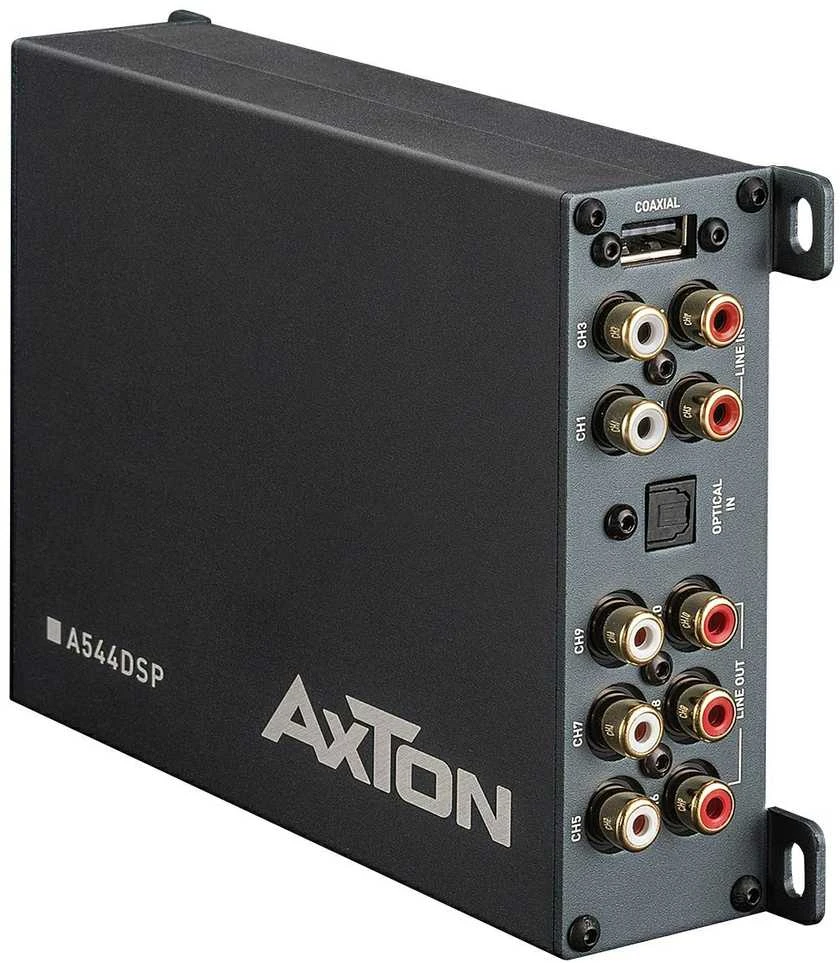 AXTON, A544DSP 4-kanalų automobilinis garso stiprintuvas, 4x30W
