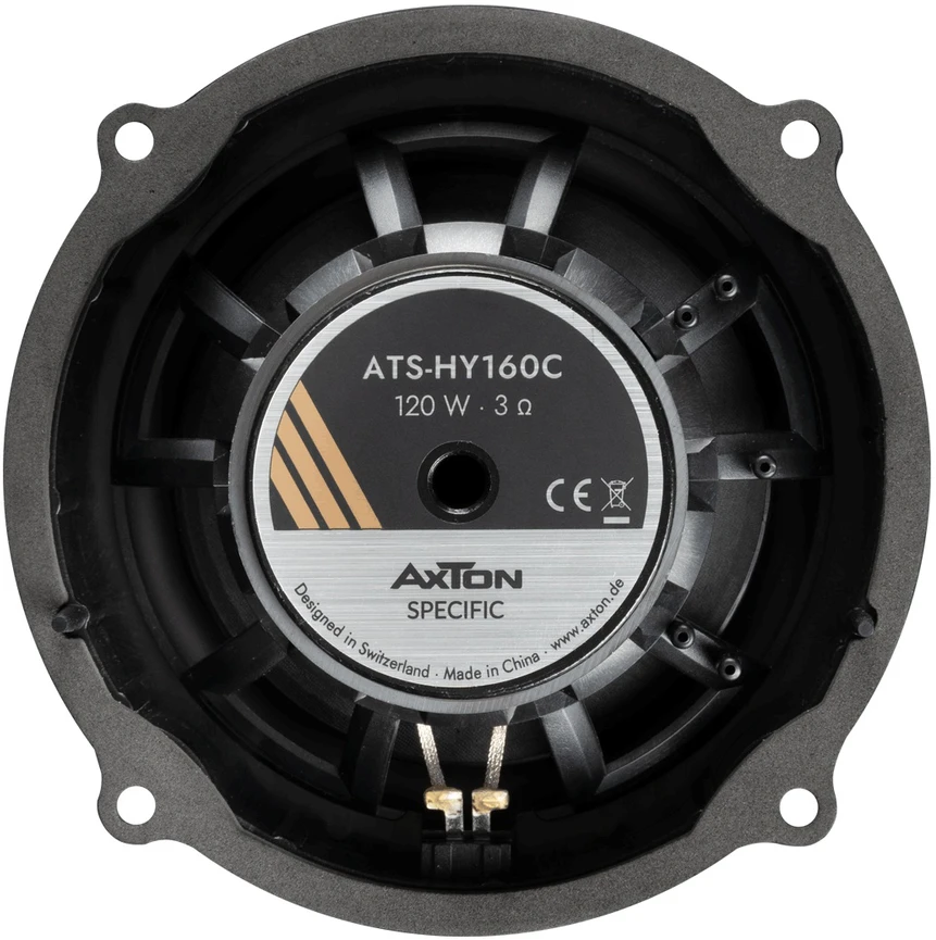 AXTON, ATS-HY160C Hyundai i30 16.5 cm / 6.5" 2-juostų komponentini