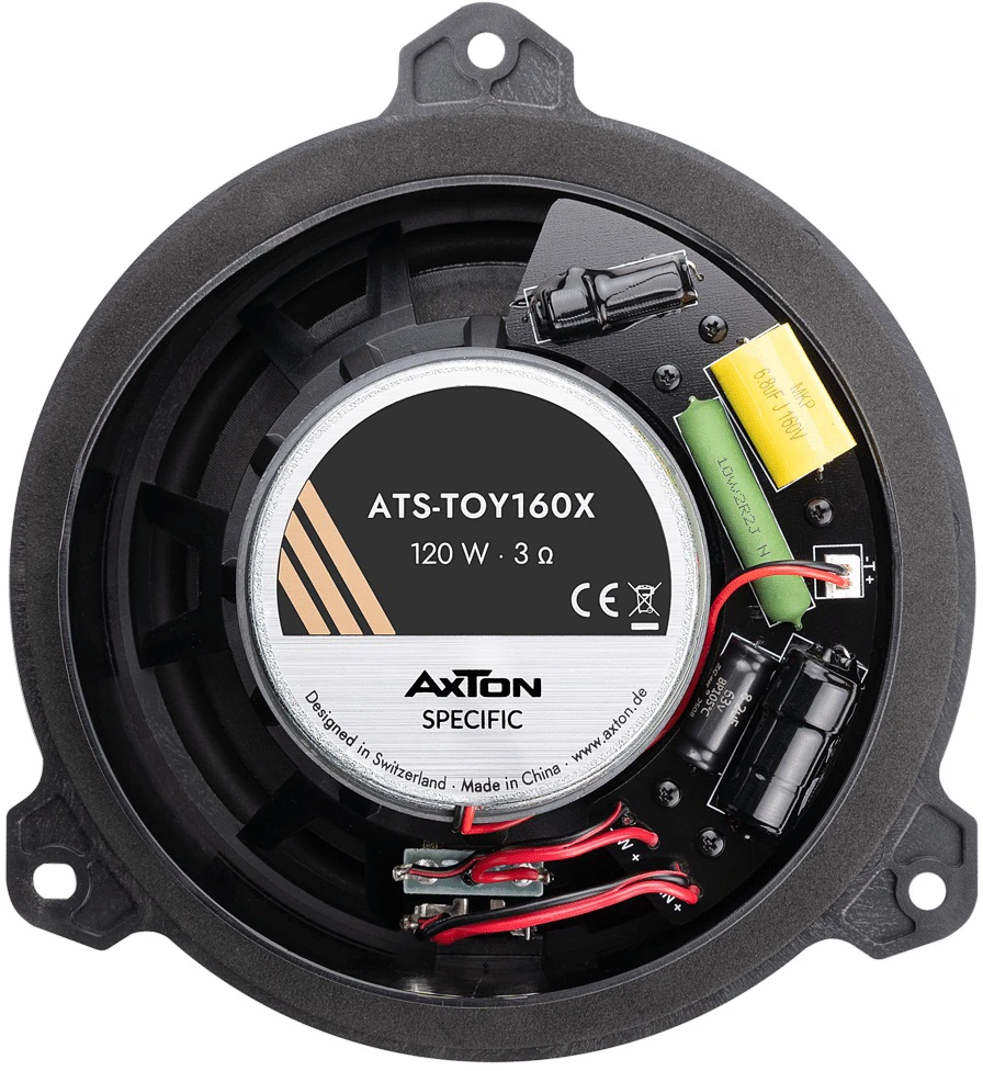 AXTON, ATS-TOY160X Toyota, Subaru 16 cm 2-juostų koaksialiniai gar