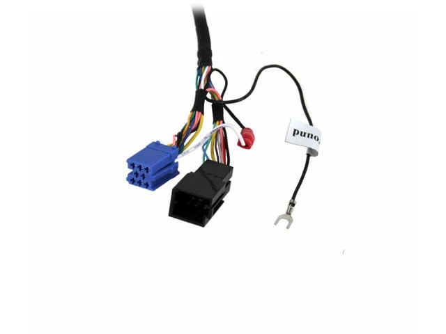 Connects2 adapterio laidai su mėlyna jungtimi