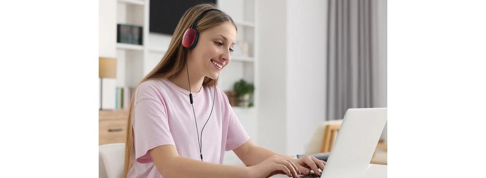 JVC, HA-S160MAU, mėlynos sp. dinaminės ausinės aprašymas - Prekės nuotrauka