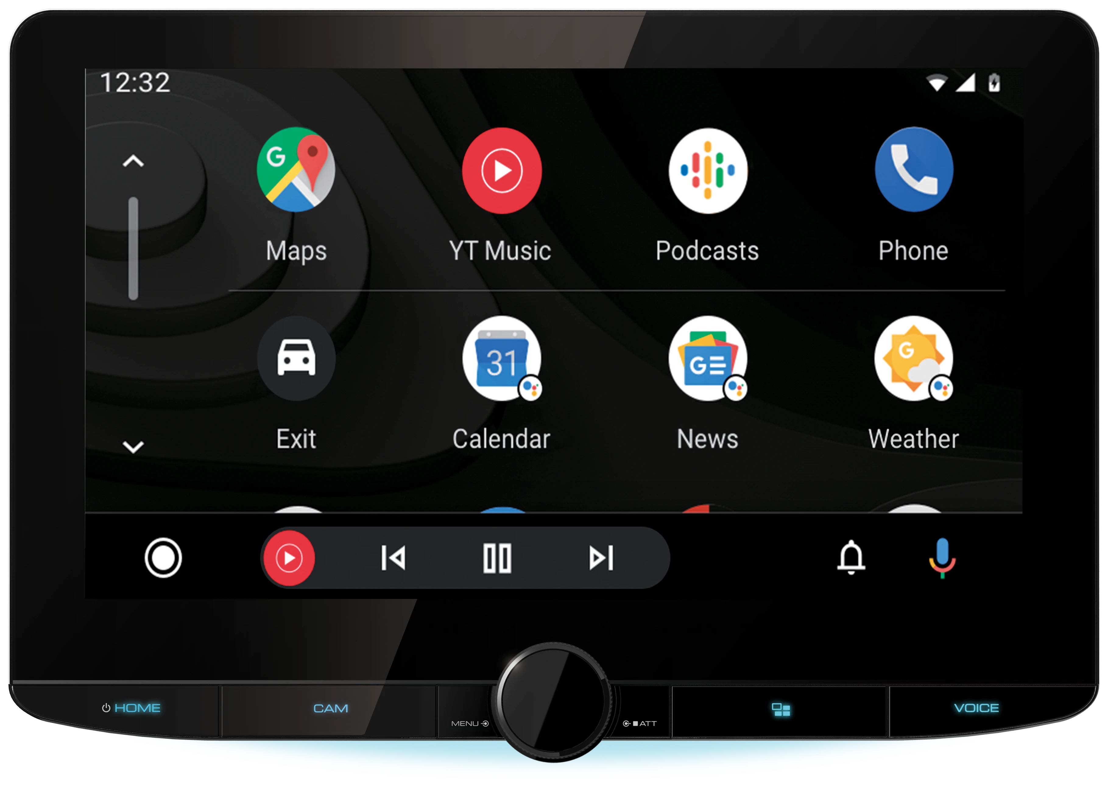 Automagnetola JVC KENWOOD, DMX9720XDS 2-DIN AV grotuvas su 10.1