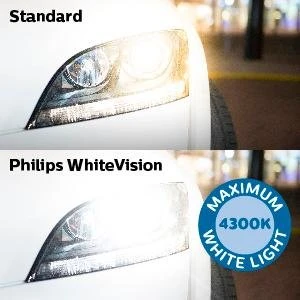 Philips lemputės Baltas Vision Ultra, +60% H4, 60/55W, DUO 12342WV aprašymas - Prekės nuotrauka