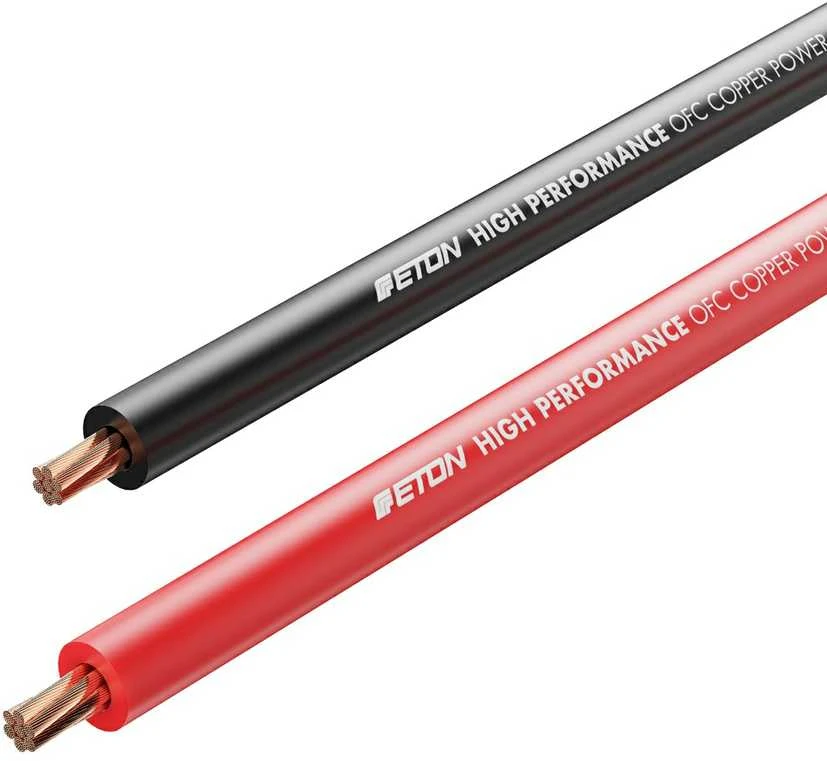 ETON PCC 20 OFC laidų rinkinys garso stiprintuvui, 20mm²
