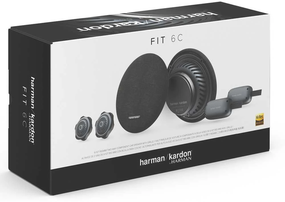Nezatříděno Harman Kardon, FIT 6C, 16.5 cm / 6.5" 2-juostų komponentiniai gars