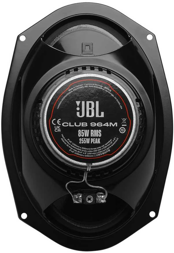 JBL, CLUB 964M, GEN3 15 x 23 cm/6 x 9" 2-juostų koaksialiniai gar