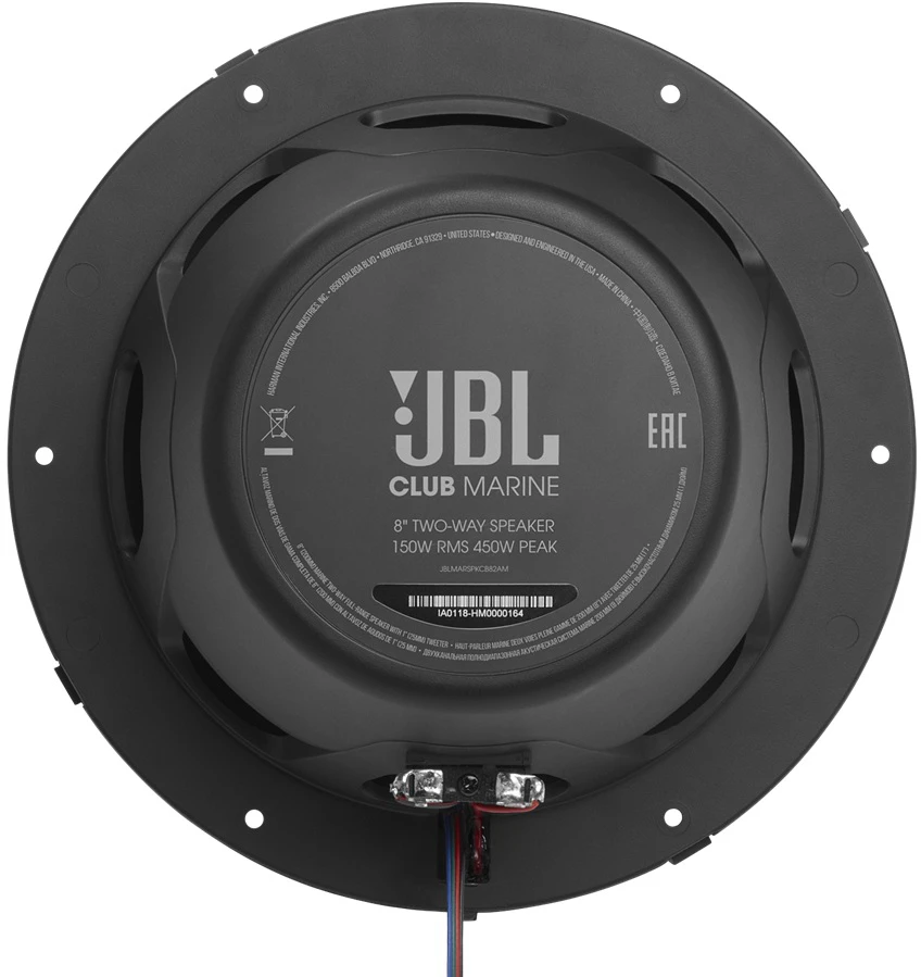JBL, Marine CLUB 82, 2-juostų katerio koloneles, 20cm