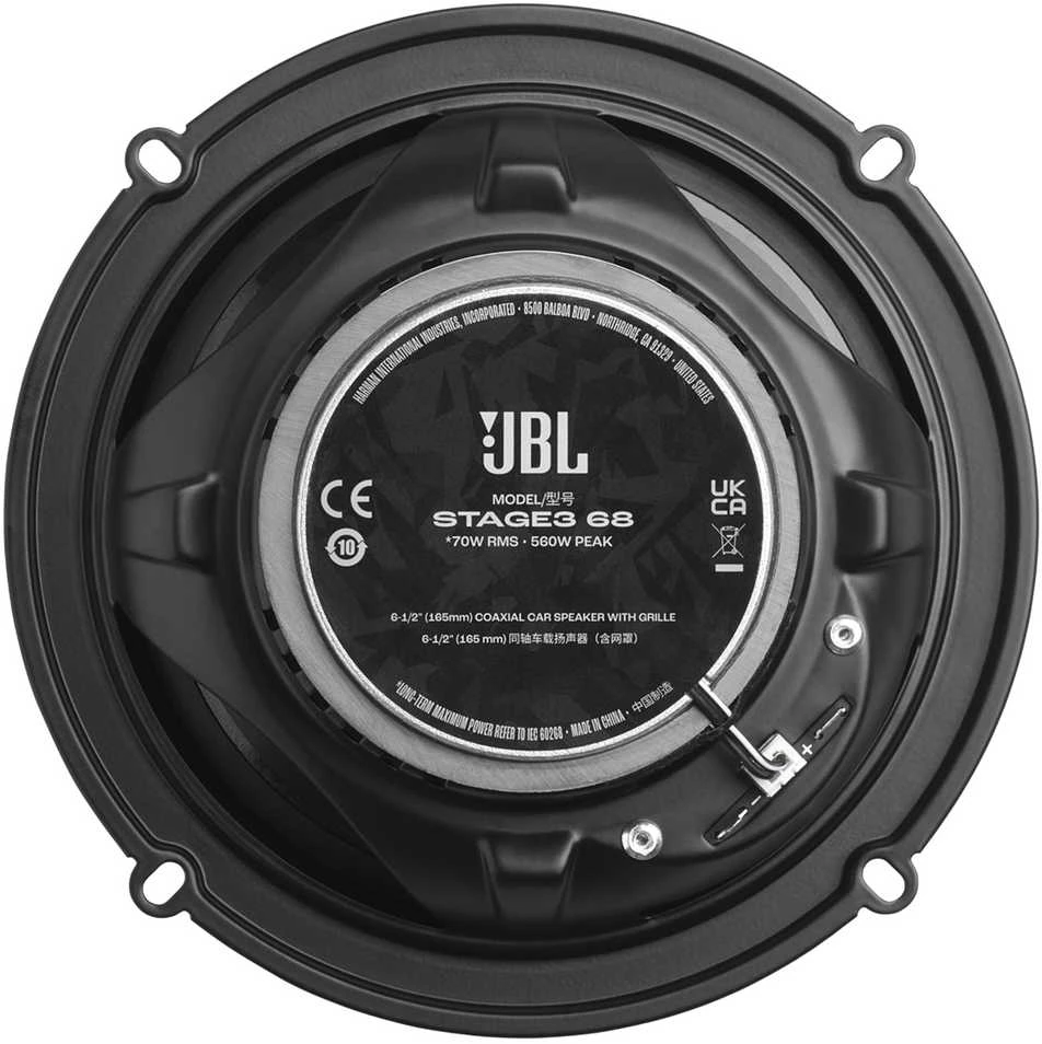 JBL STAGE3 68, GEN2 16 cm 2-juostų koaksialiniai garsiakalbiai