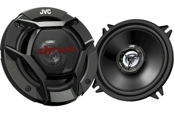 JVC CS-DR520 garsiakalbių komplektas su tinkleliu ir be jo
