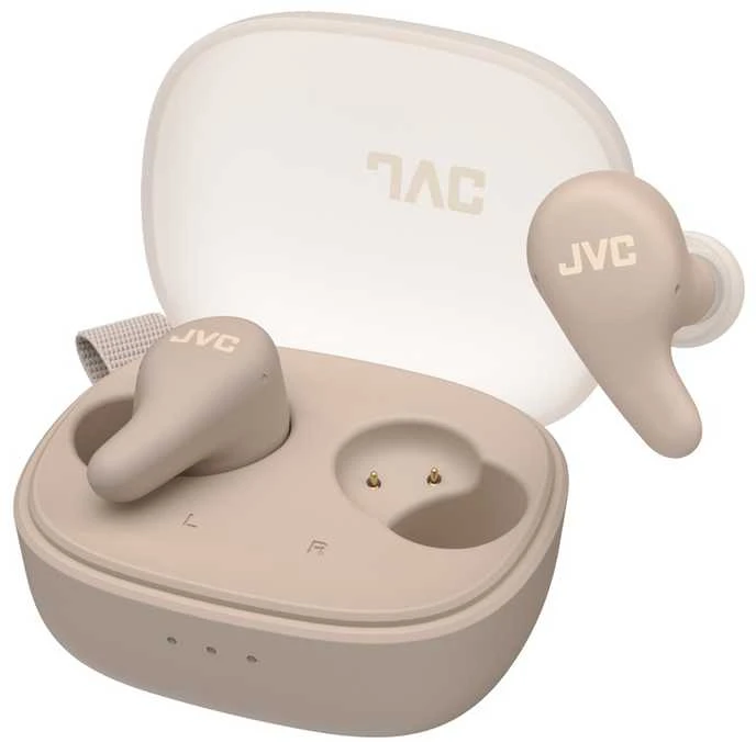 JVC HA-A23TTU belaidės ausinės atidarytame dėkle
