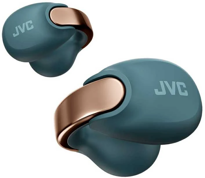 JVC HA-NP1T-AU ausines su bronziniais akcentais