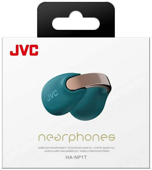 JVC, HA-NP1T-AU mėlynos sp. dinaminės ausinės
