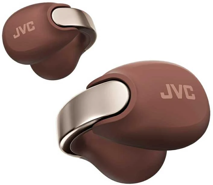JVC HA-NP1T-TU rudos ausinės su metaliniais akcentais