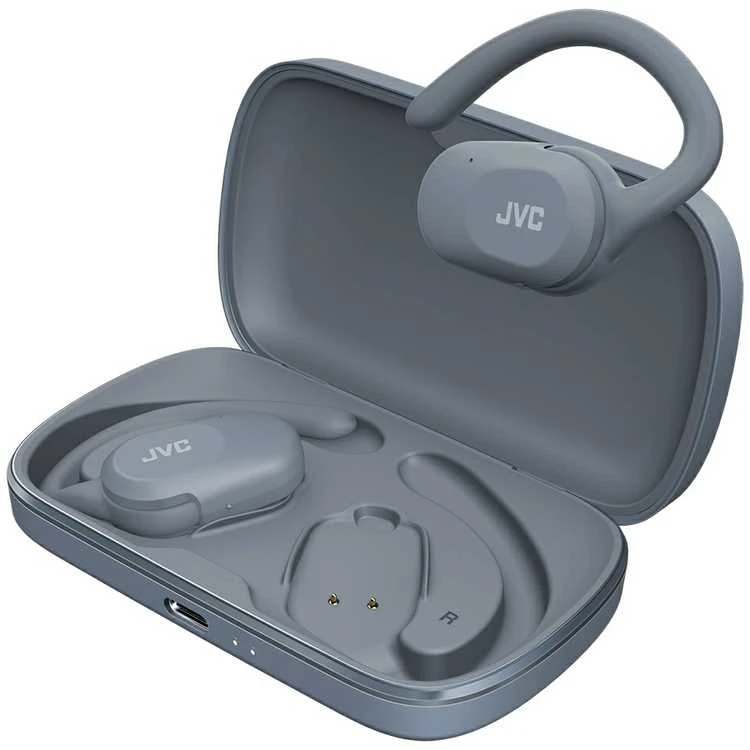 JVC, HA-NP40T-AU, mėlynos sp. dinaminės ausinės
