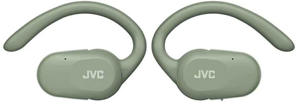 JVC HA-NP40T-GU žalios ausinės su ausų lankeliais