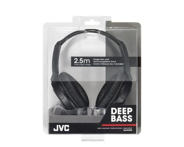 JVC HA-RX330-E Ausinės Su lankeliu Juoda
