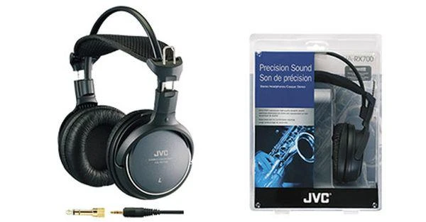 JVC HA-RX700E ausinės su adapteriu