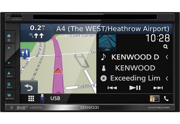 Automagnetola Kenwood, DNX-5190DABS 2-DIN DVD multimedija su navigacija, Bluetoo