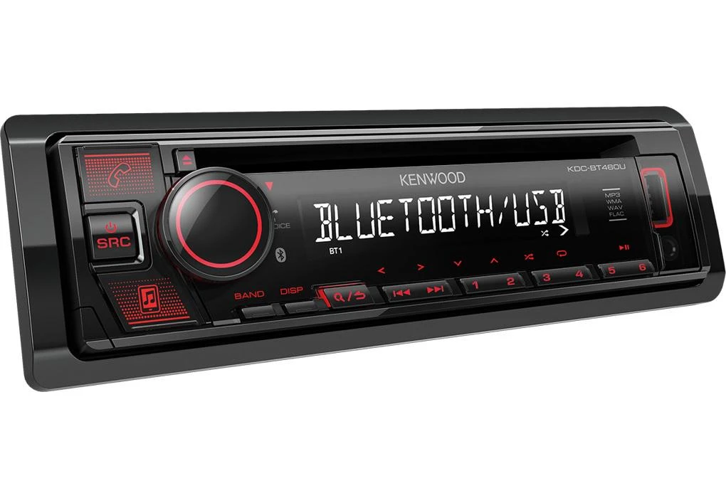 Kenwood KDC-BT460U automobilinis grotuvas su ekranu