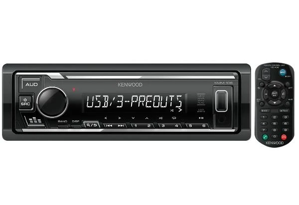 Kenwood, KMM-106 USB MP3/WMA automagnetola su AUX įėjimu