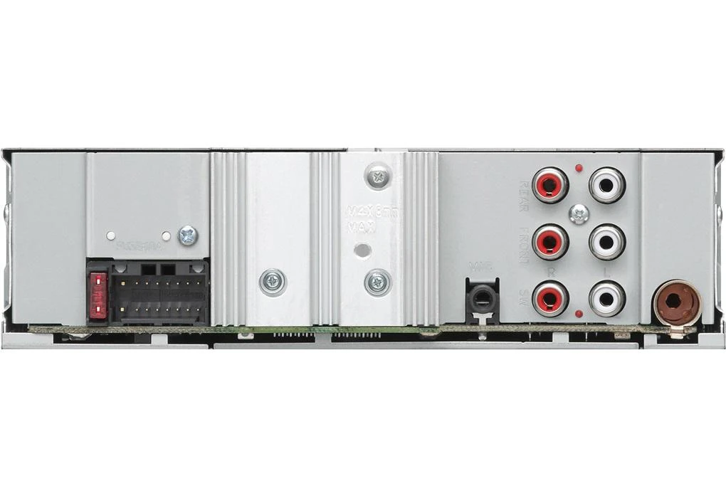 Kenwood KMM-BT309 galinė jungčių panelė