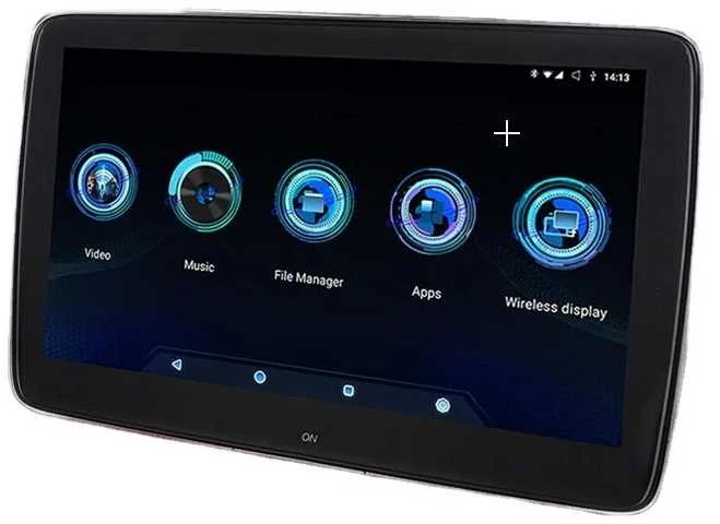 Laviline MHA1103BK, USB, Android, monitorius 11.6", juodas