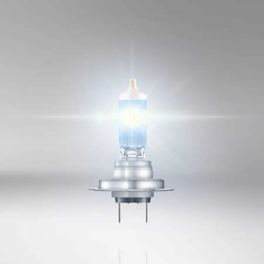 Šviečianti Osram Night Breaker H7 lemputė
