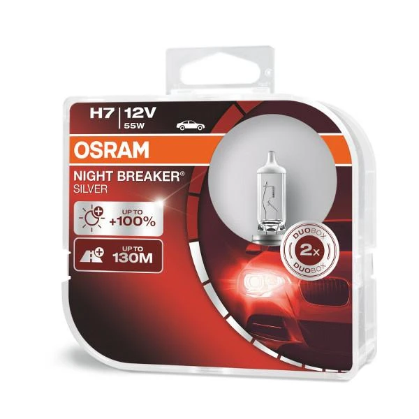 Osram Night Breaker Silver H7 pakuotė