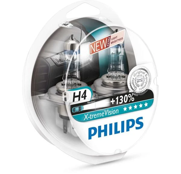 Philips X-tremeVision 12342XVS2 automobilio lemputė H4 60 W Halogenas
