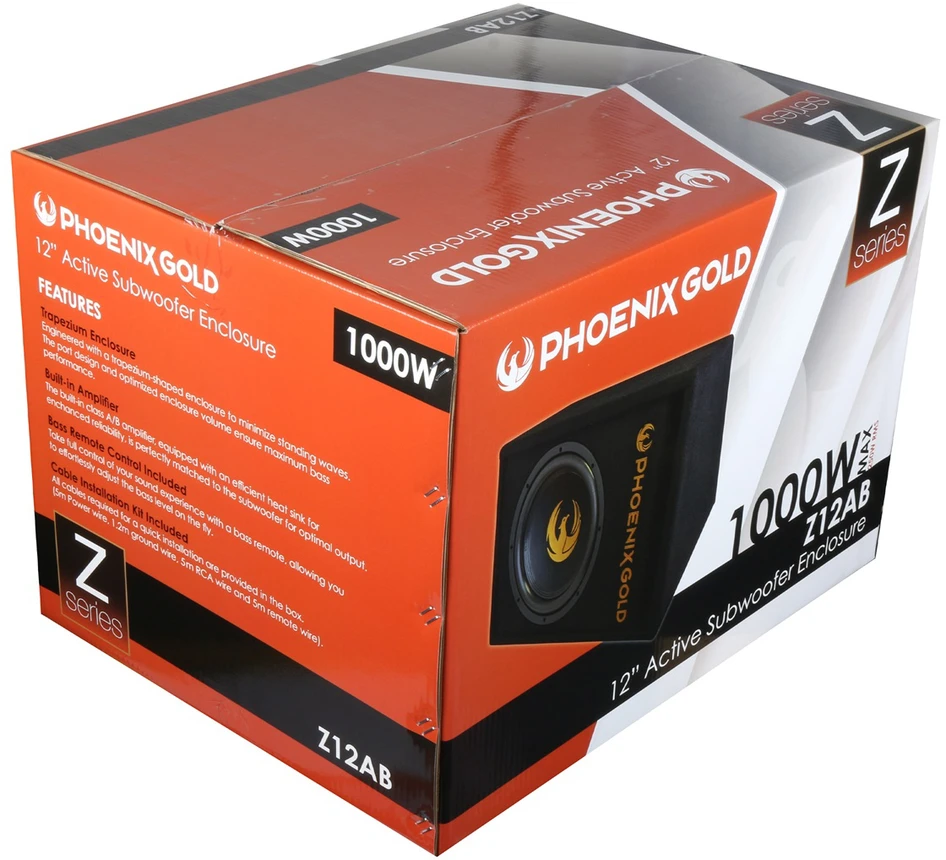 Phoenix Gold, Z12AB žemų dažnių kol. su dėže