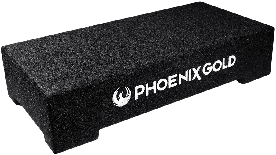 Phoenix Gold ZX28PBS žemų dažnių dėžė su logotipu