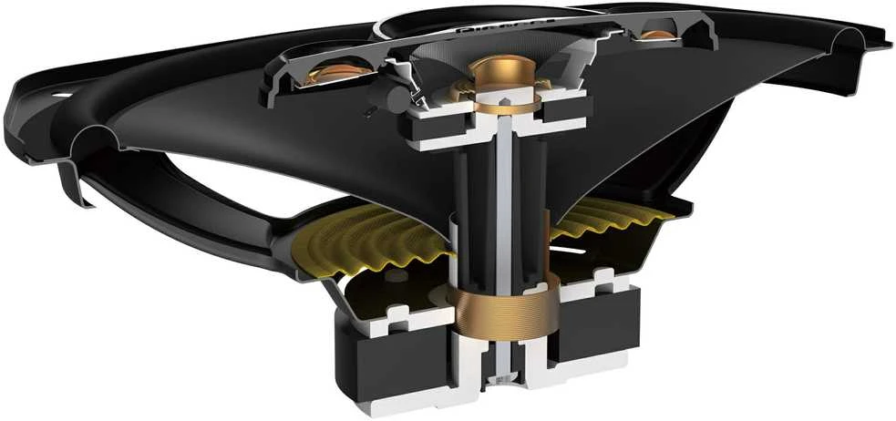Pioneer TS-A6991F garsiakalbio pjūvis