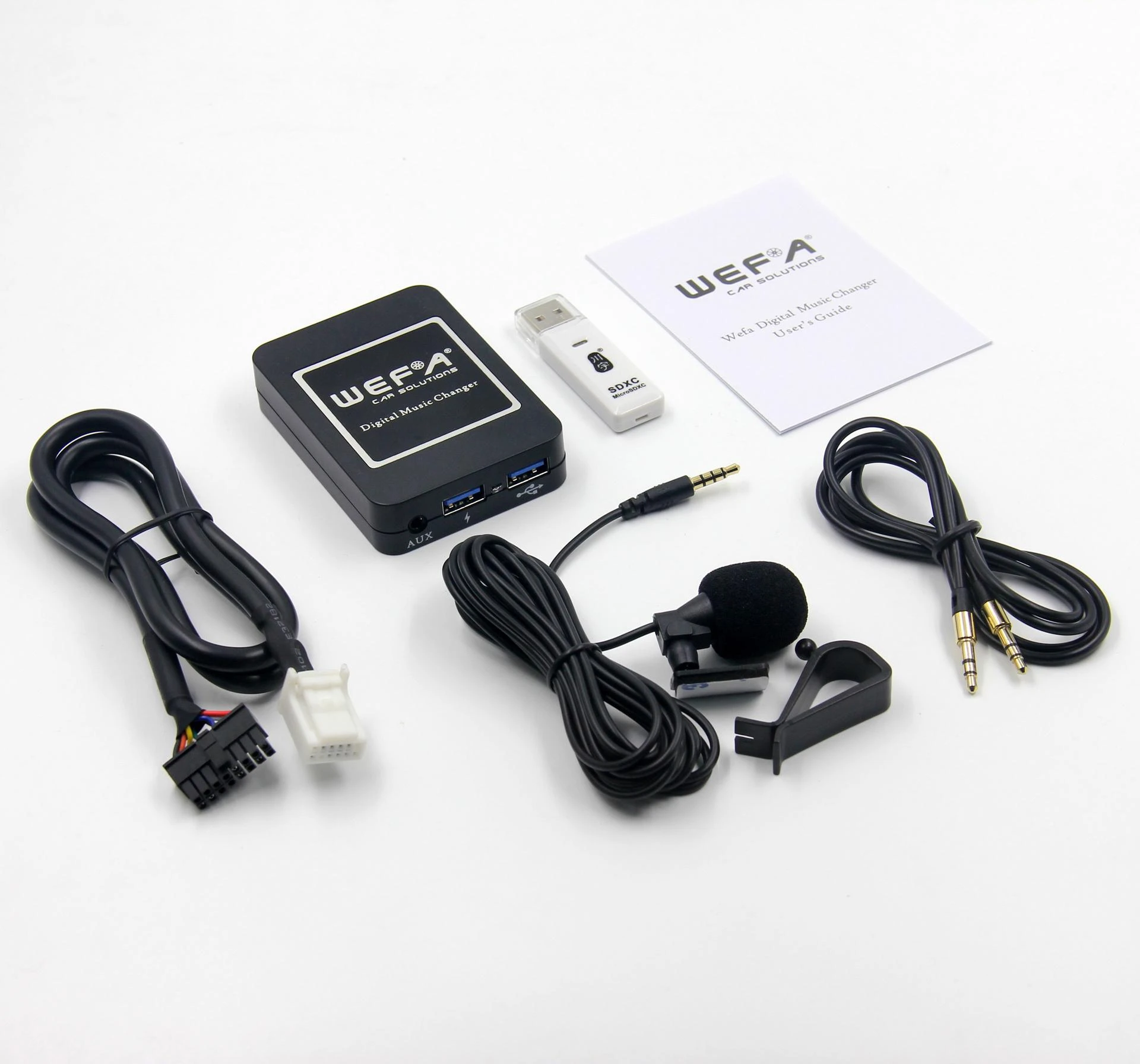 WEFA 03BT adapterio pilnas komplektas su priedais