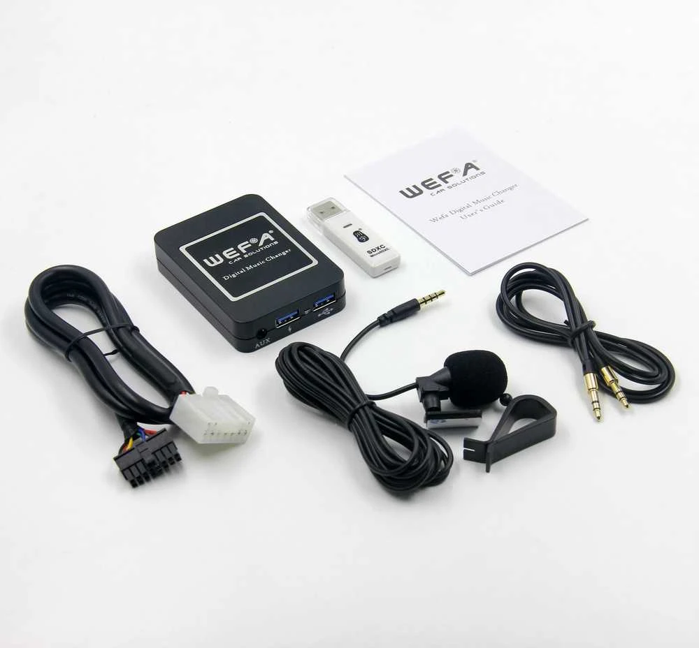 WEFA 04BT adapterio komplektas su priedais