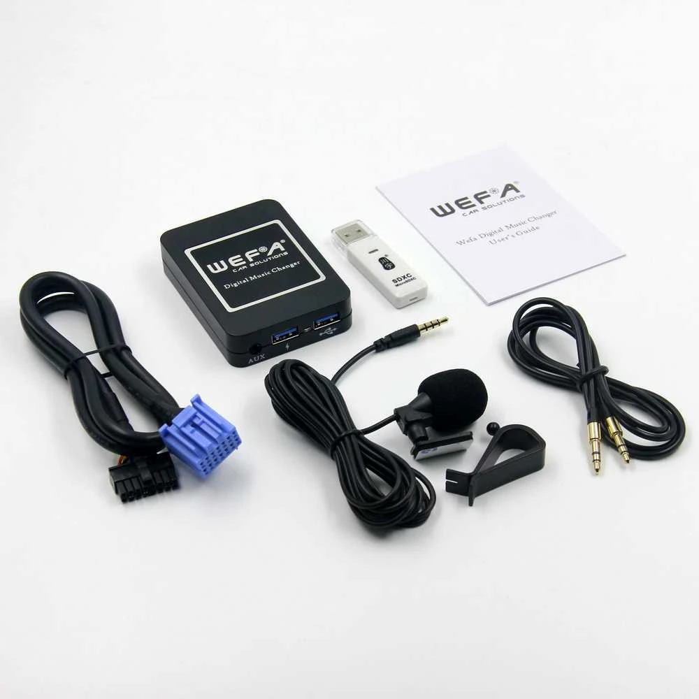 WEFA 06BT adapterio komplektas su laidais
