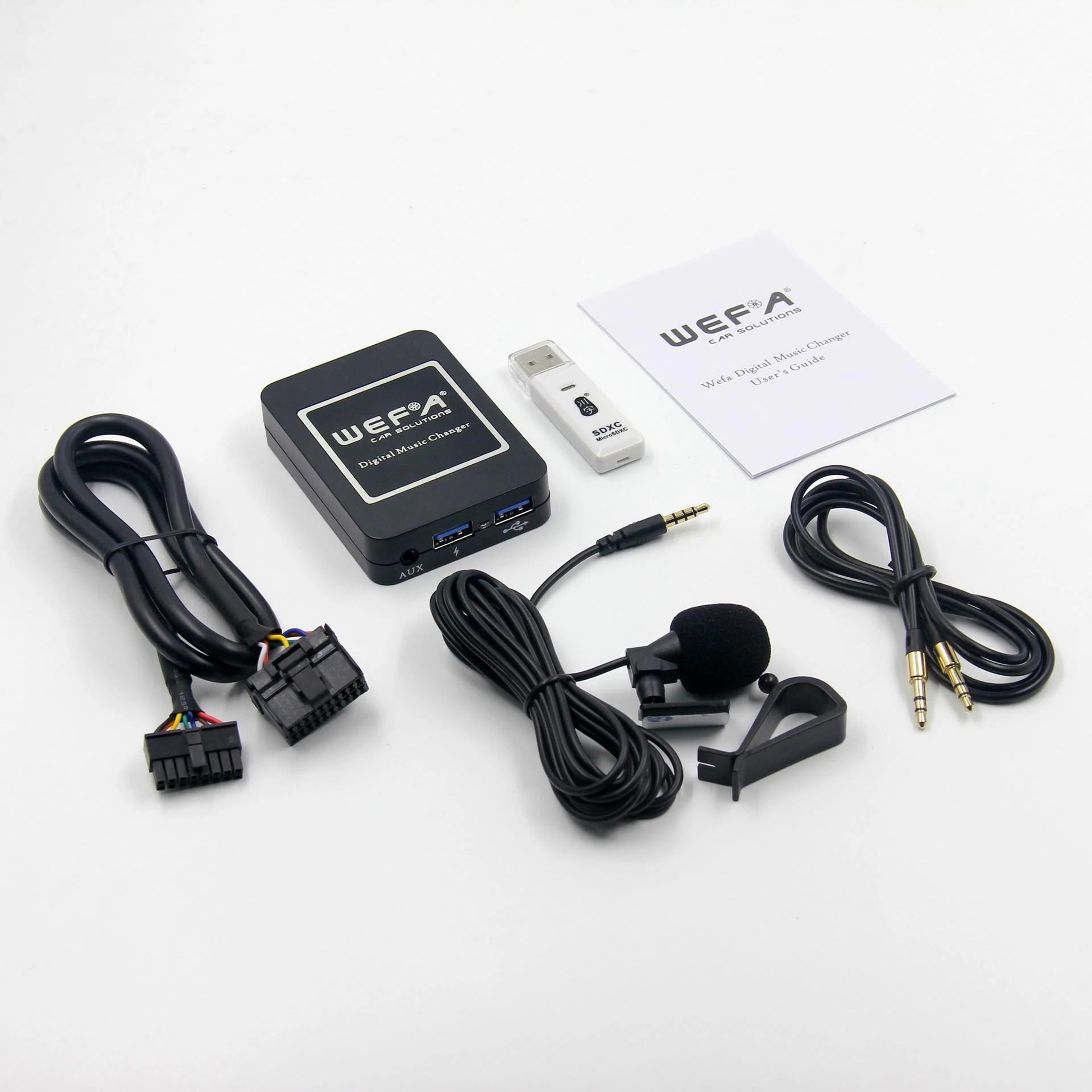 WEFA 08BT adapterio komplektas su priedais