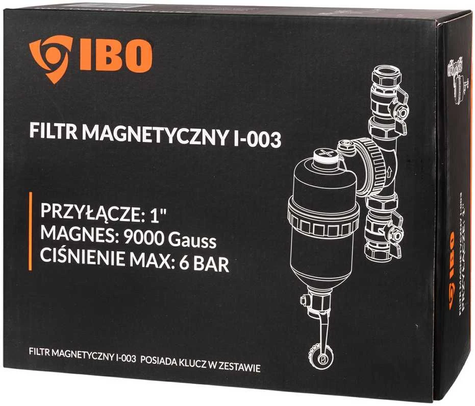 Ibo Dambat Dambat Filtras magnetinis 1' plast. korp.I-003 universalus pajung.