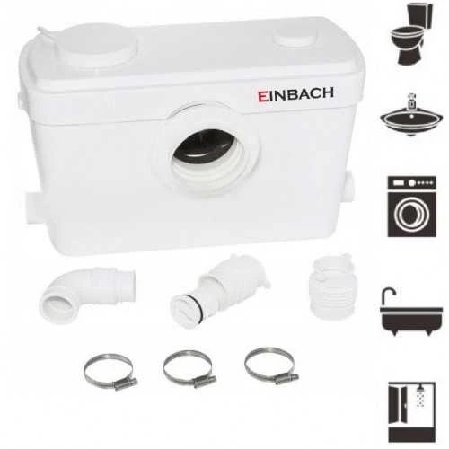 IBO Dambat Siurblys fekalinis SANMATIC PRO su smulkintuvu 600W/230V EINBACH