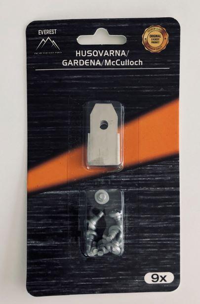 Peiliukų rinkinys (9 vnt. 35 mm) Gardena, Husqvarna robotui vejapjovei