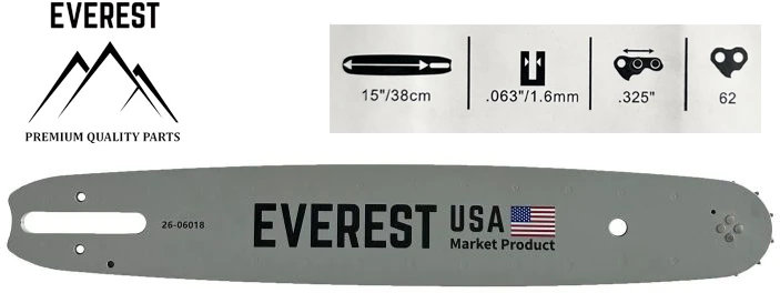 Tinkantis Stihl PJOVIMO JUOSTA TINKANTI STIHL 15″ / 380 MM, .325″, 1,6 MM, 62 NARELIŲ – EVEREST