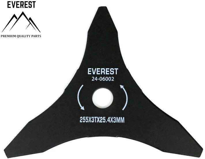 Universalus pjovimo diskas 3 dantys skersmens anga 25,4 mm plotis 255 mm storio 3 mm