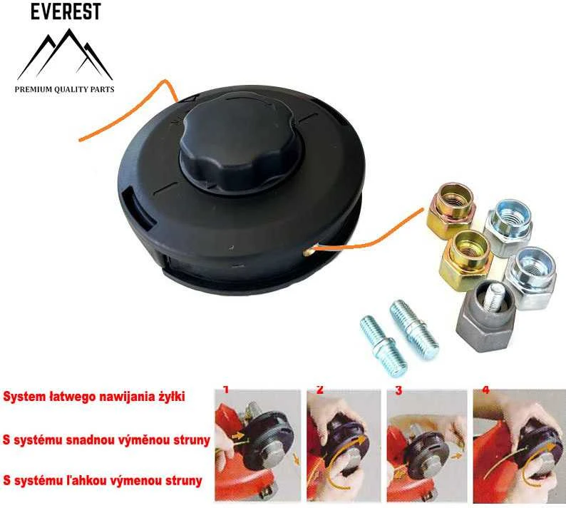 Everest PJOVIMO GALVUTĖ PUSIAUAUTOMATINĖ 130mm PRO 10x1.25Z