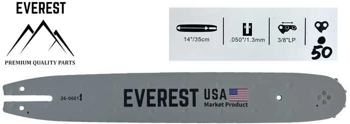 Universalus PJOVIMO JUOSTA 14"/35cm 3/8LP 1,3mm 50 narelių.