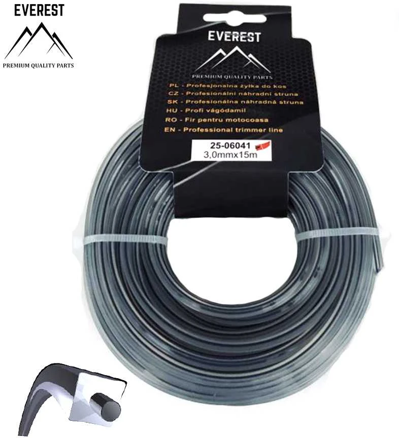 Universalus PJOVIMO VALAS DUAL POWER LINE 3,00mm 15M