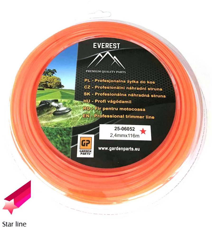 Universalus PJOVIMO VALAS - STORIS 2,4mm 116M