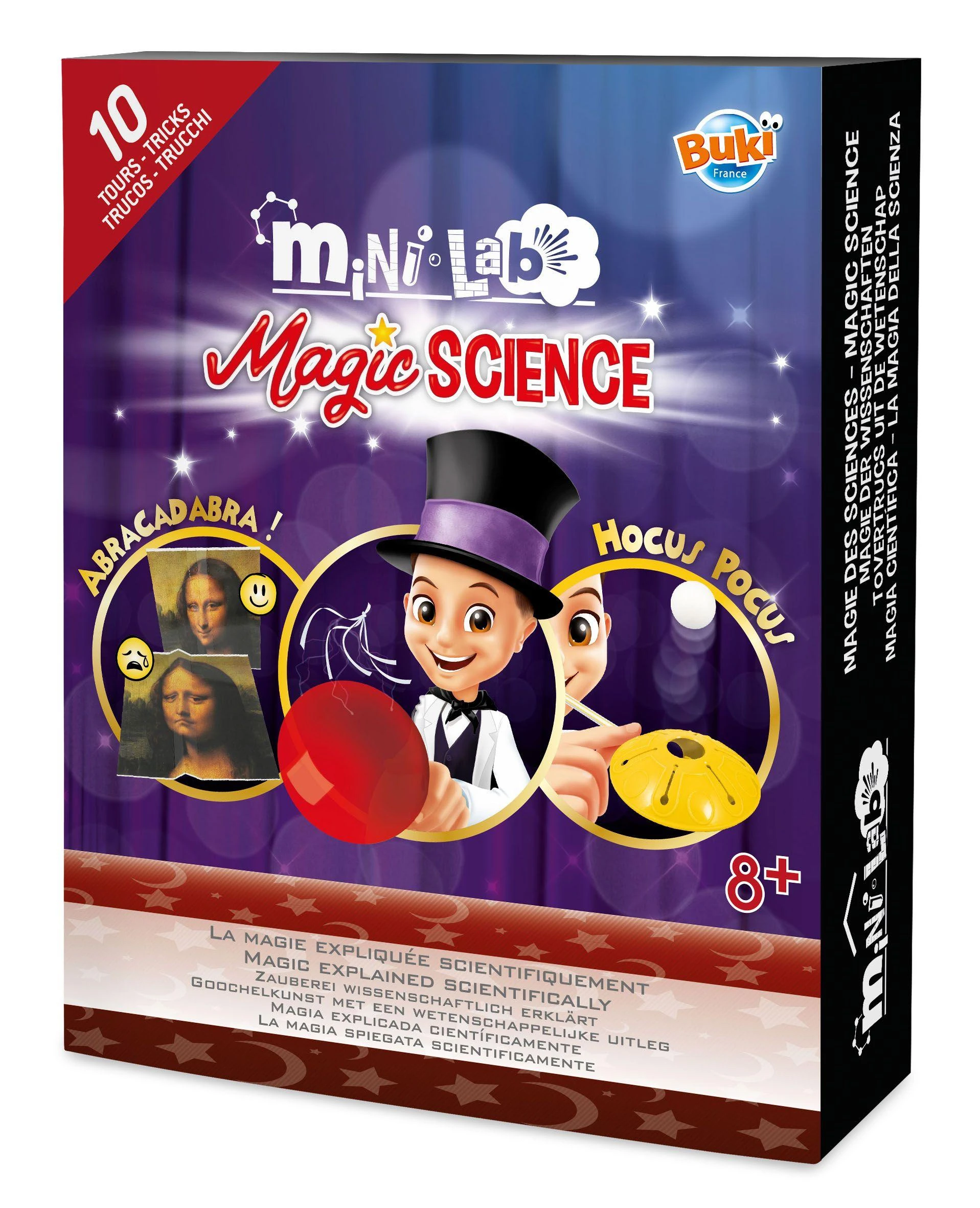 Buki France Eksperimento rinkinys, Magijos mokslas, Buki Mini Lab