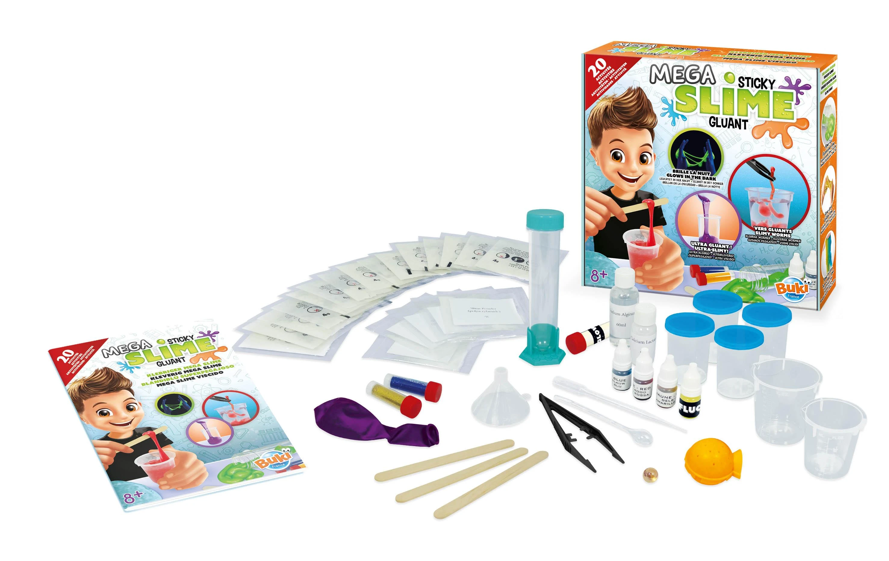 Buki France Eksperimento rinkinys, Buki, Mega lipnus gleives