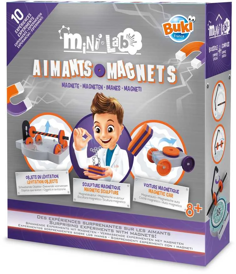Dėlionė Buki France Buki mini laboratorija su magnetais
