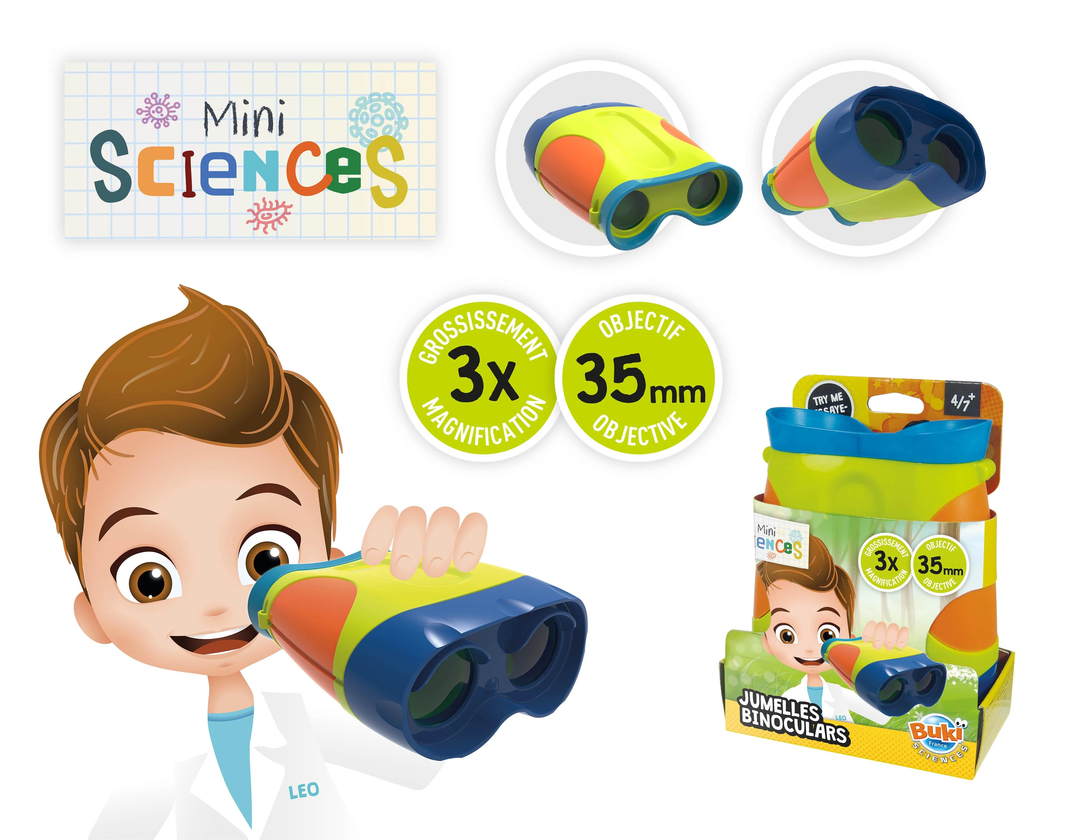 Buki France Žiūronai, Buki, Mini Science