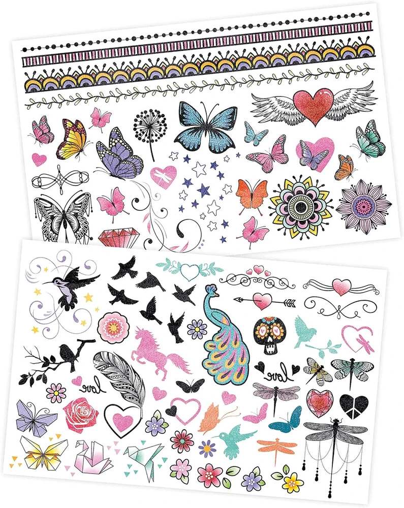 Buki France Buki Washable Tattoo 75 pc - Glitter
